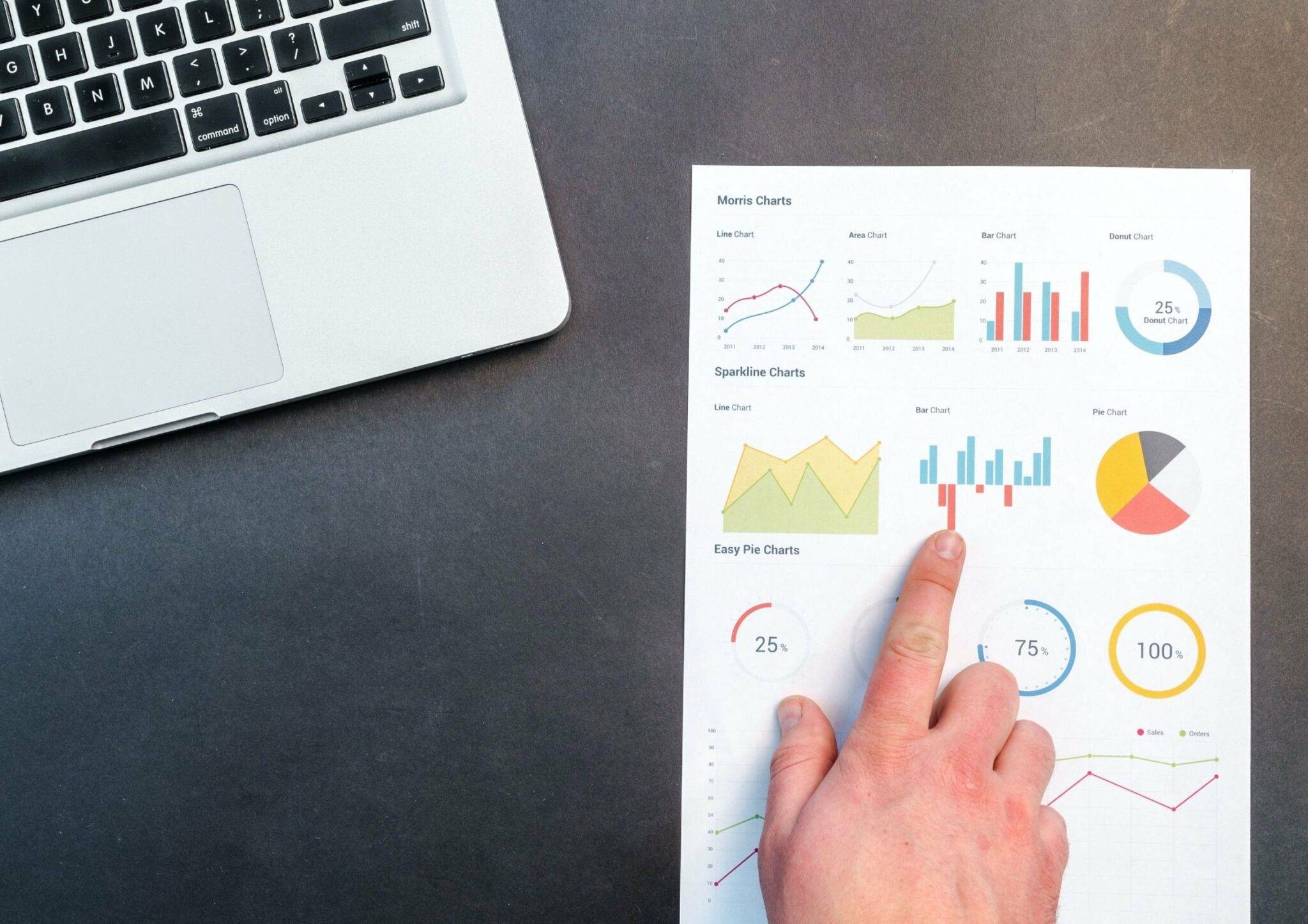 Pessoa avaliando dados para ilustrar estratégia de pricing